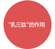 “乳三肽”的作用